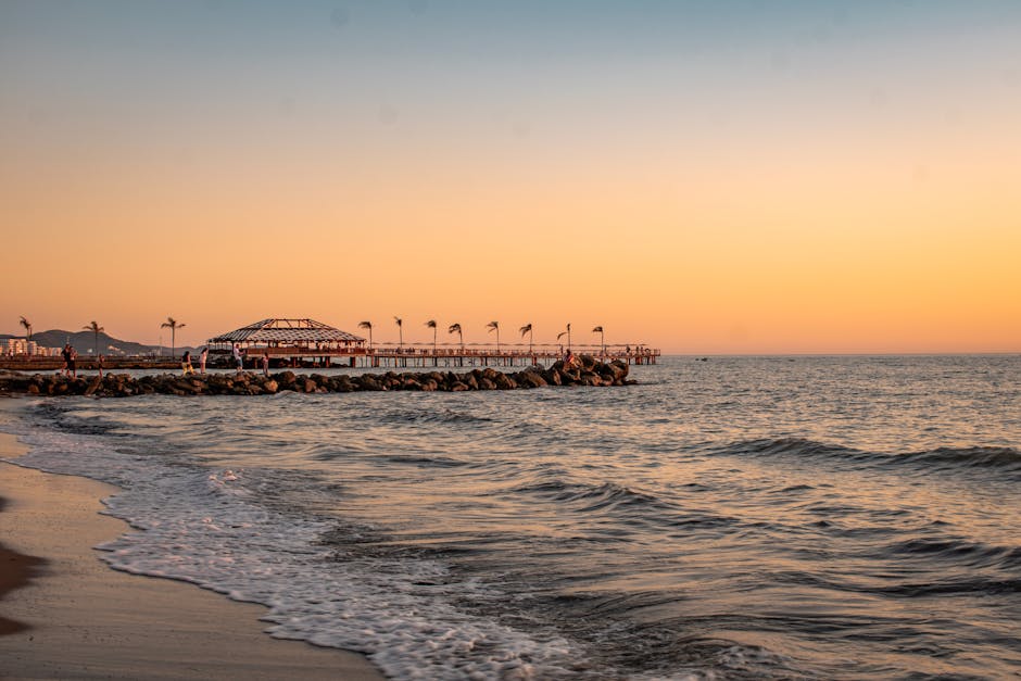 Adriatisches meer, albanien, ferien