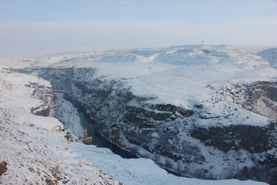 Akhuryan-Fluss, armenien, canyon