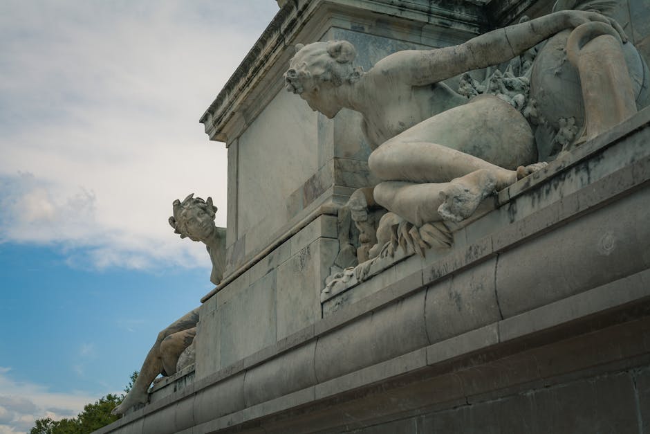 Bordeaux, denkmal f&uuml;r die girondins, frankreich