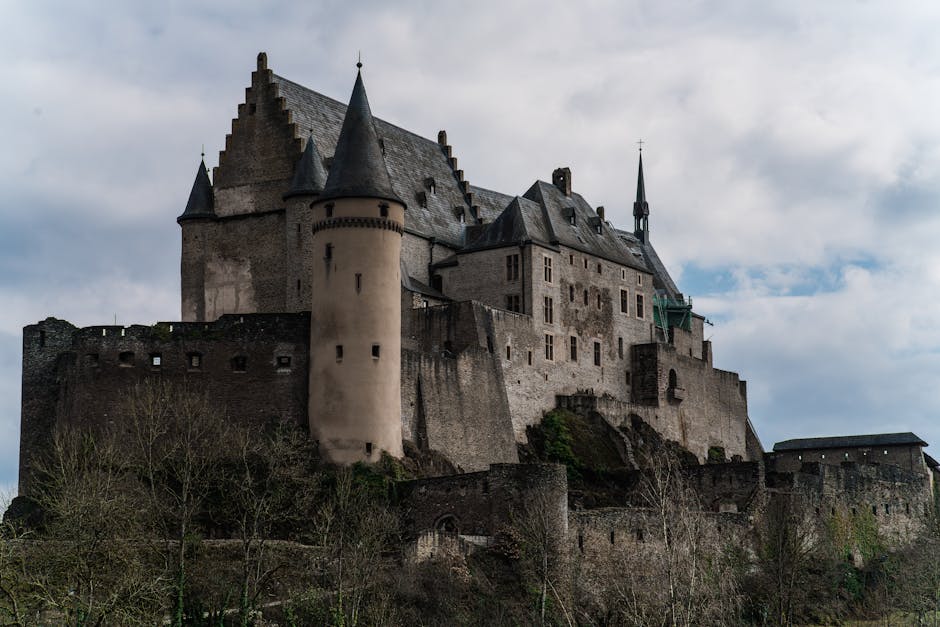 @draussen, alte festung, altes europa