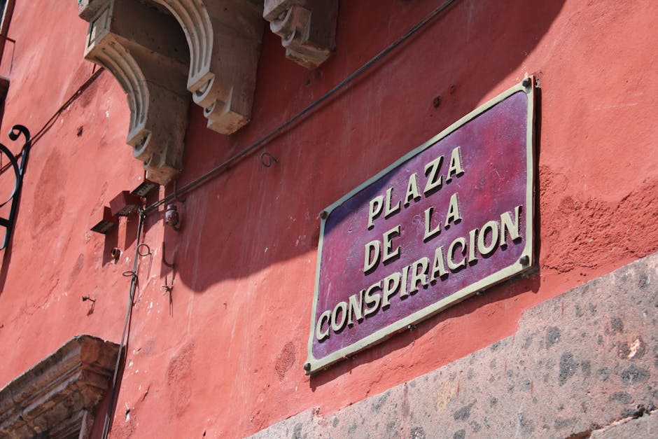 Plaza De La Conspiracion Beschilderung