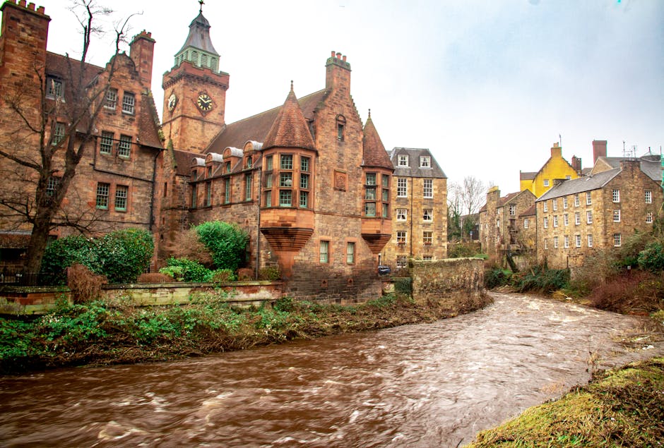 Architektur, dekanendorf, edinburgh