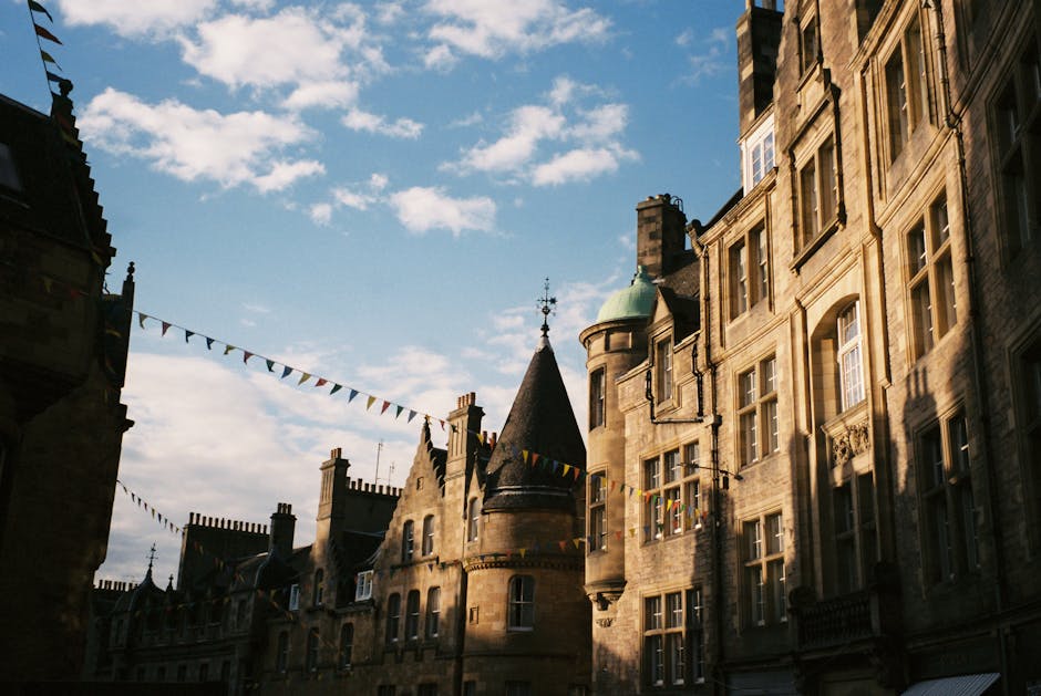 Edinburgh, geb&auml;ude, lokale sehensw&uuml;rdigkeiten