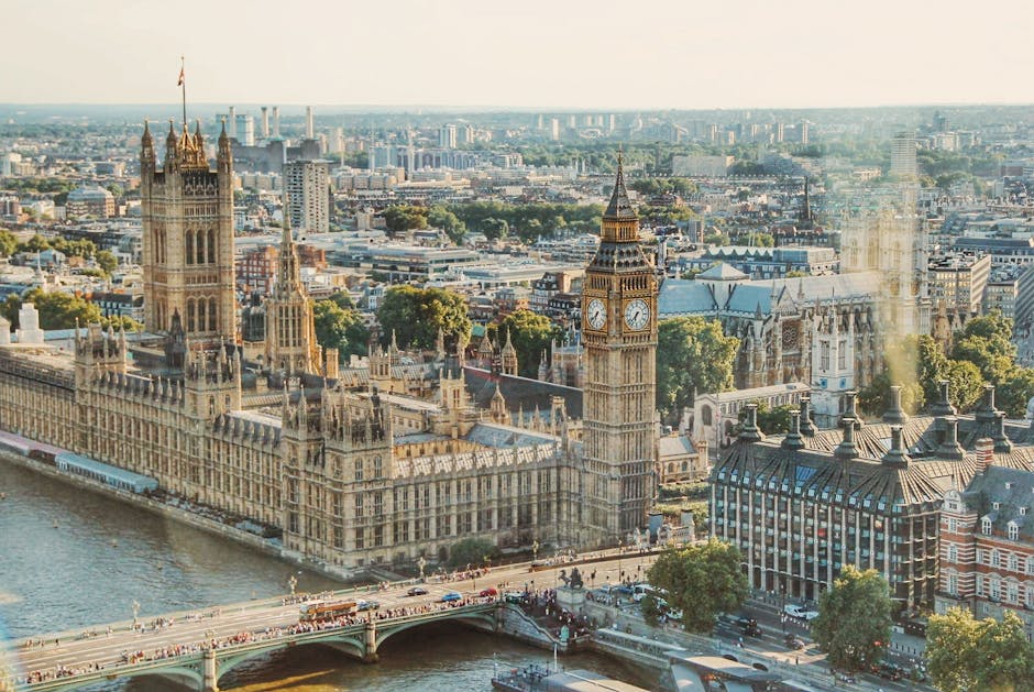Blick Auf Die Stadt In London